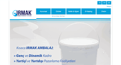 Desktop Screenshot of irmakambalaj.com